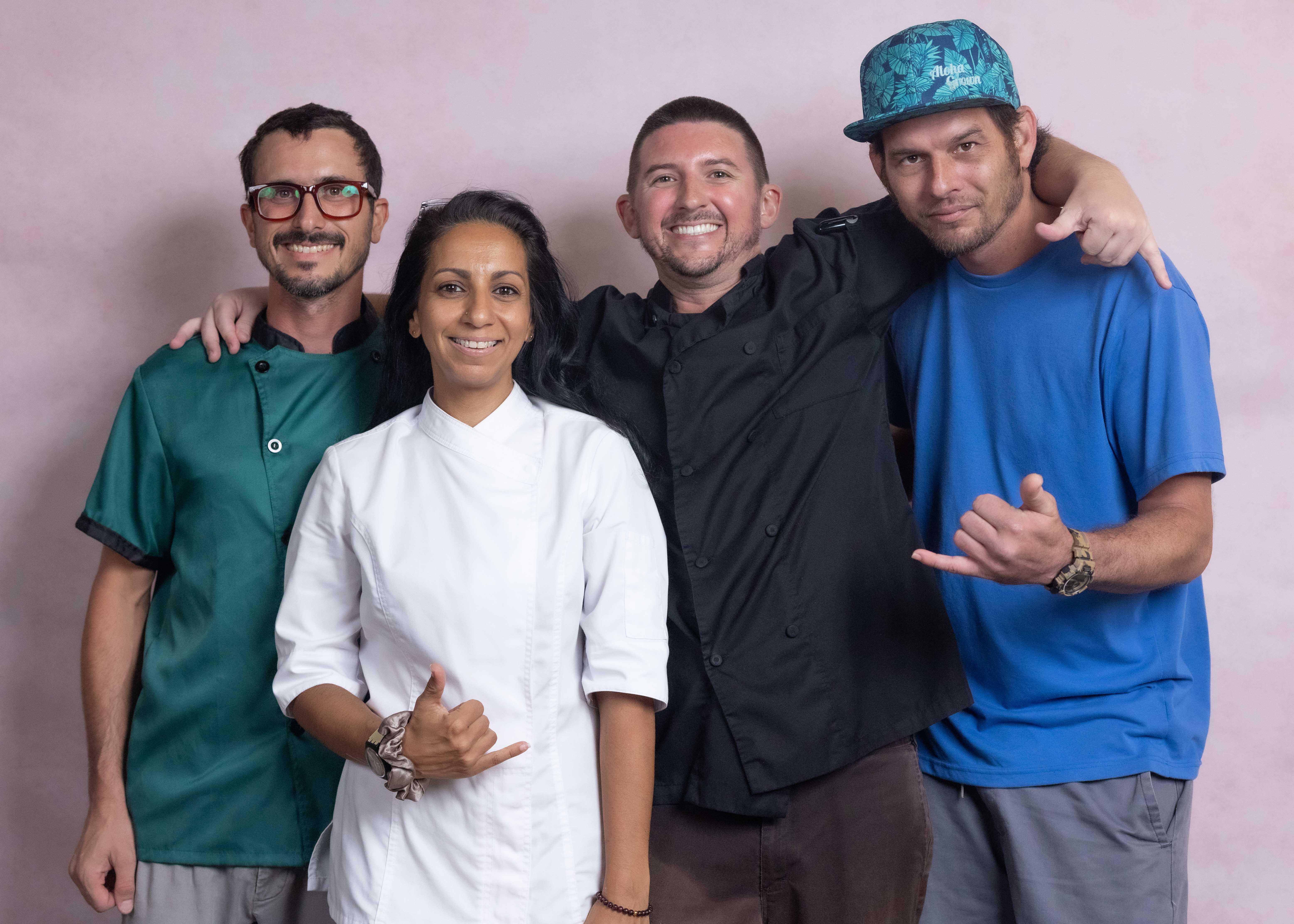 Stuart, Samania, Jason, Louis